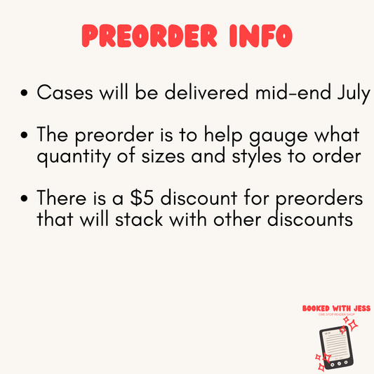 Removable Cover Kindle Case PREORDER