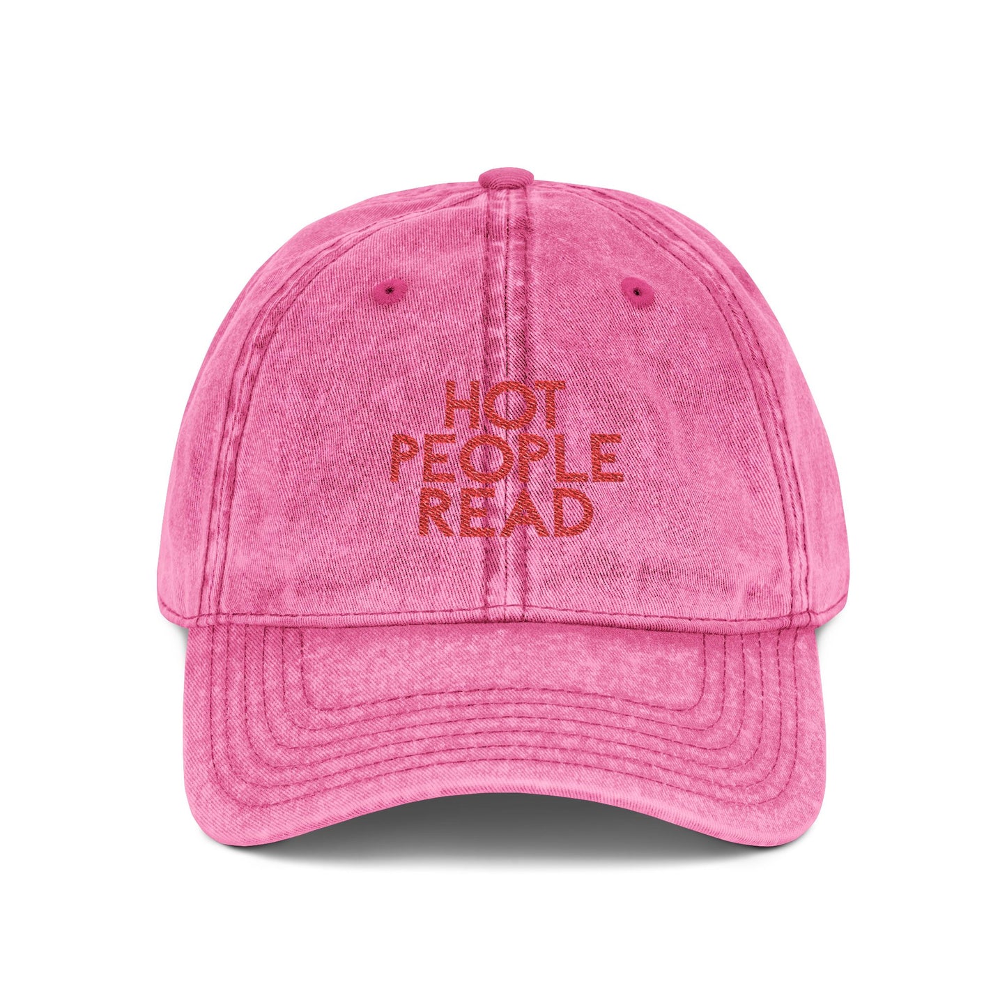 Hot People Read Vintage Cap