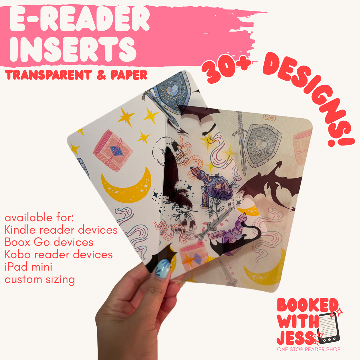 Boox E-Reader Inserts