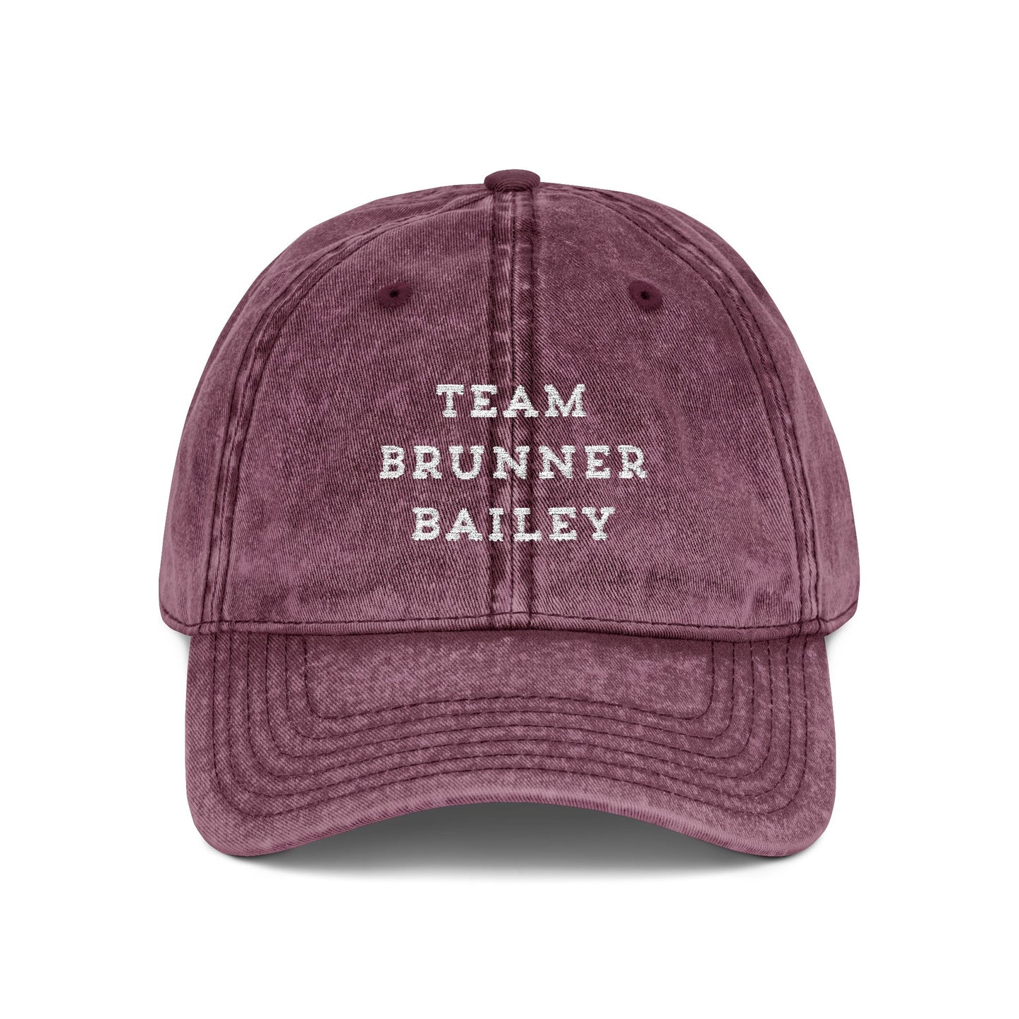 Team Brunner Bailey Vintage Cap