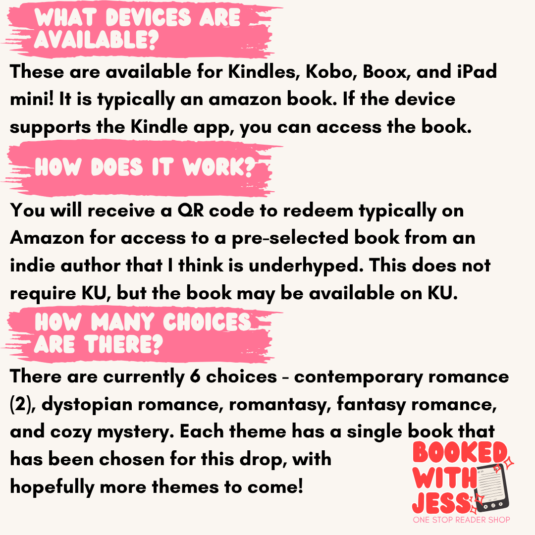 Blind Date with a Kindle (or other e-reader!)