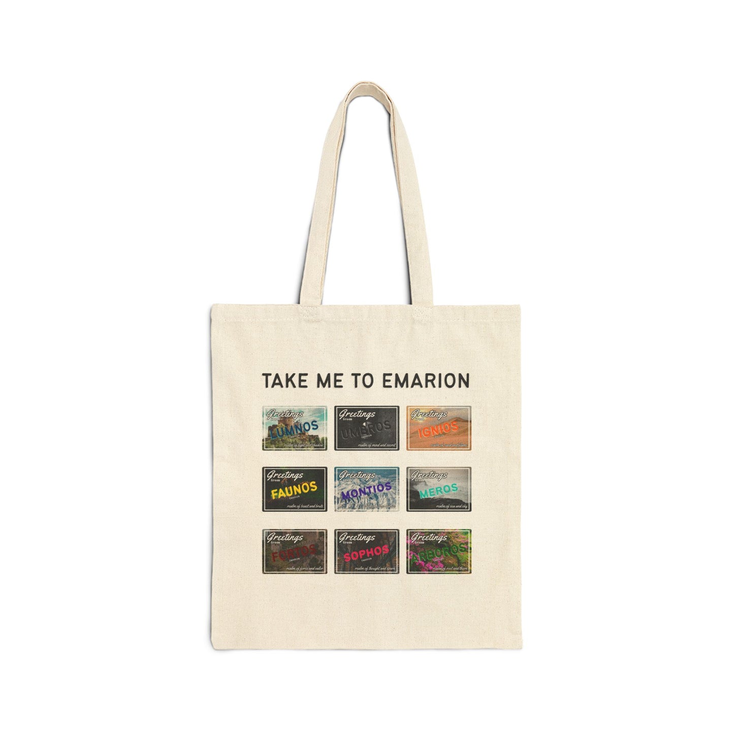 Take Me to Emarion Postcard Tote