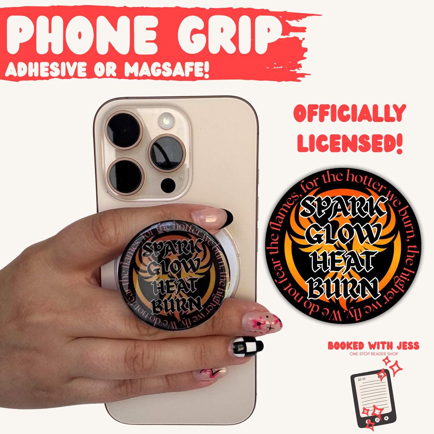 Kindred's Curse Saga Phone Grip | Kindle Grip