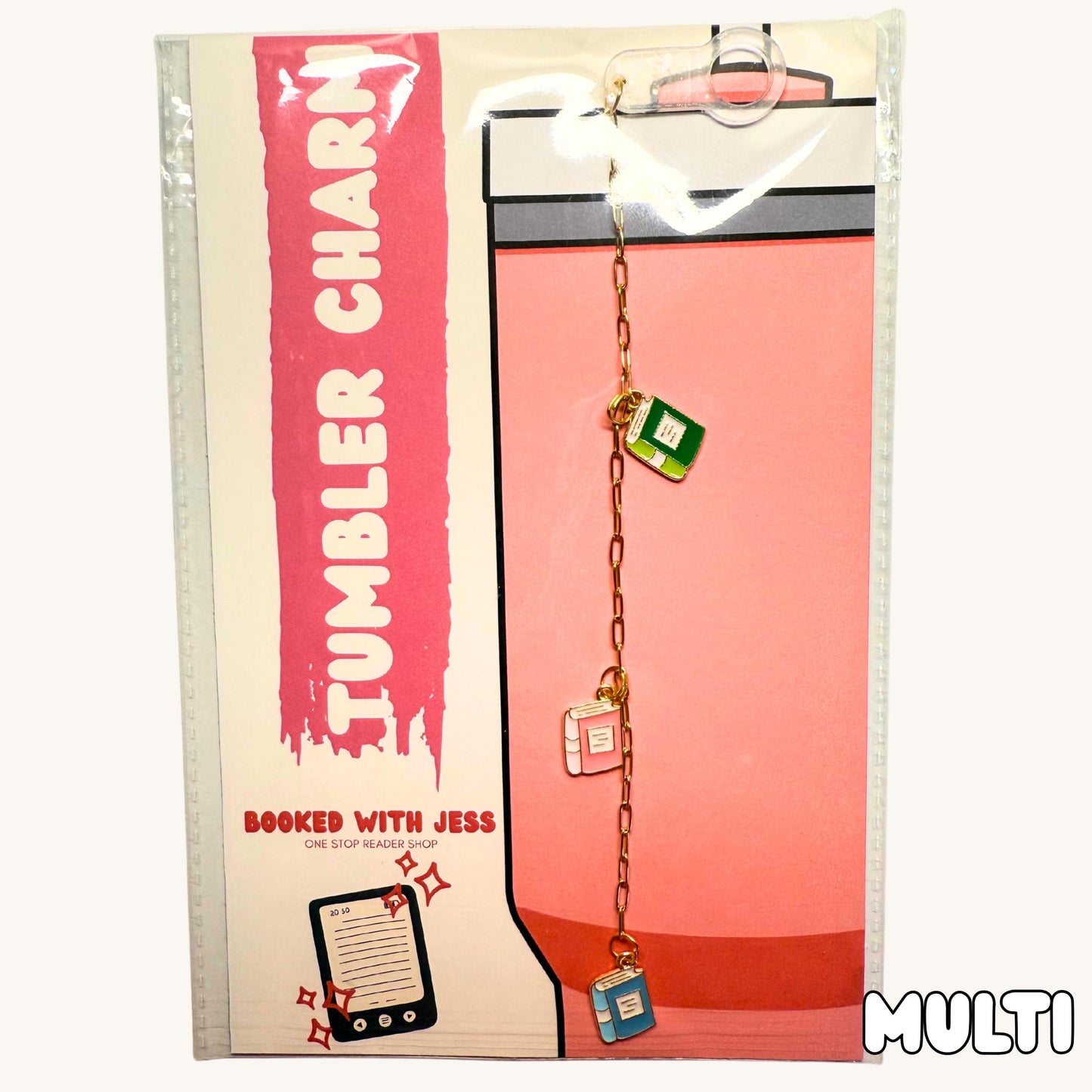 Tumbler Charm | Straw Charm