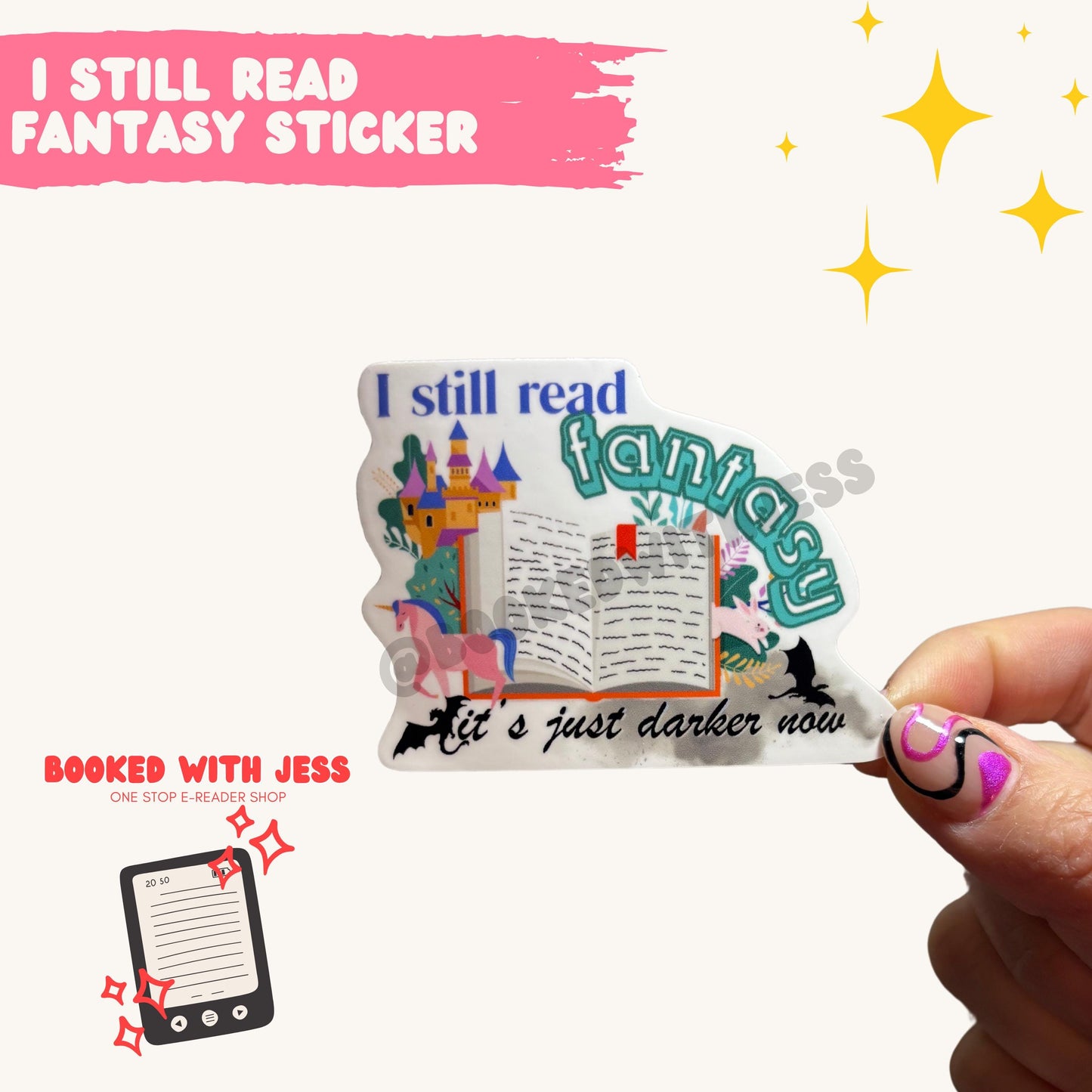 I Still Read Fantasy Sticker