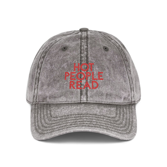 Hot People Read Vintage Cap