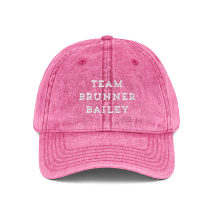 Team Brunner Bailey Vintage Cap