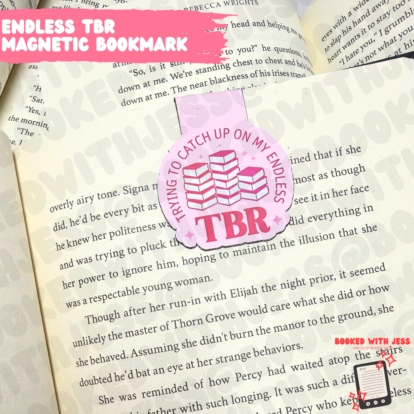 Endless TBR Magnetic Bookmark