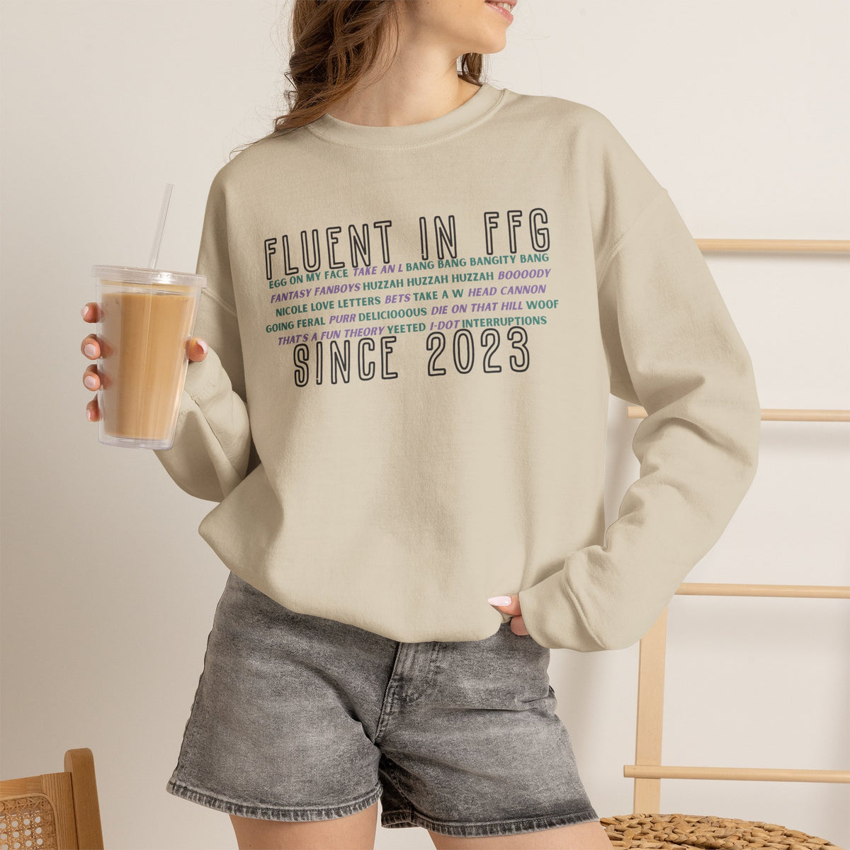 Fluent in FFG Since 2023 Crewneck