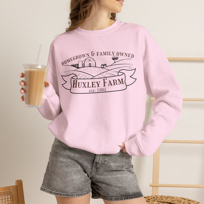 Huxley Farm Crewneck Sweatshirt - When in Rome