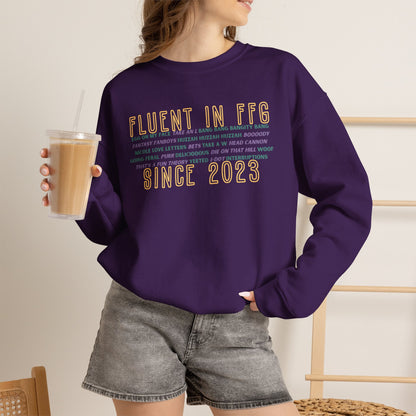 Fluent in FFG Since 2023 Crewneck
