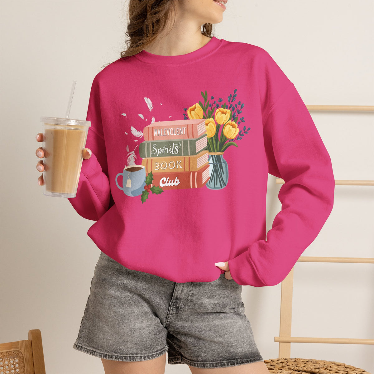 Malevolent Spirits Book Club Crewneck Sweatshirt - Ghosted Series