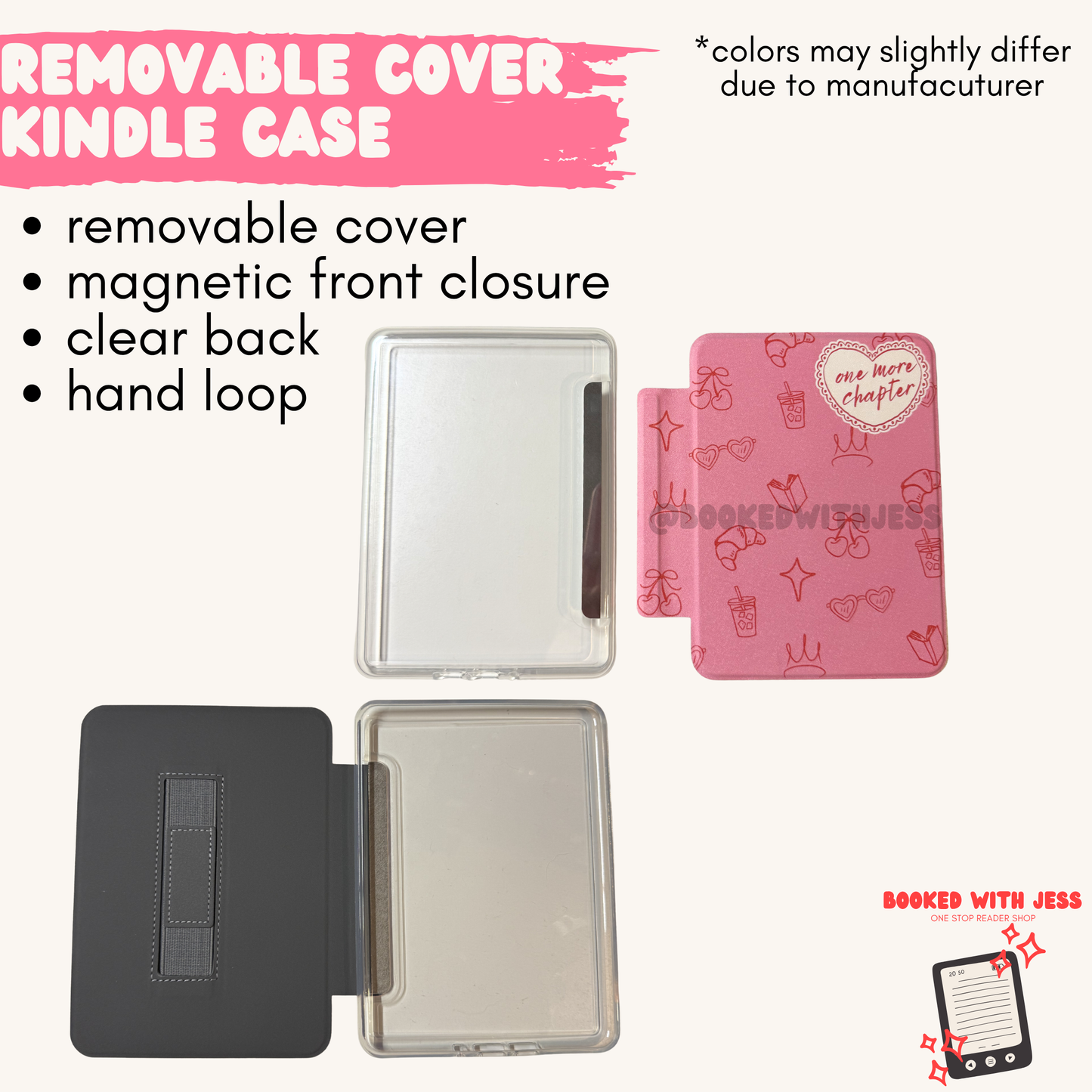 Removable Cover Kindle Case PREORDER