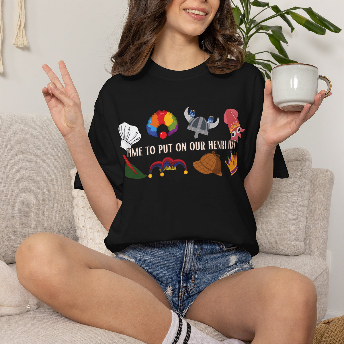 Put On Our Henri Hat T-Shirt