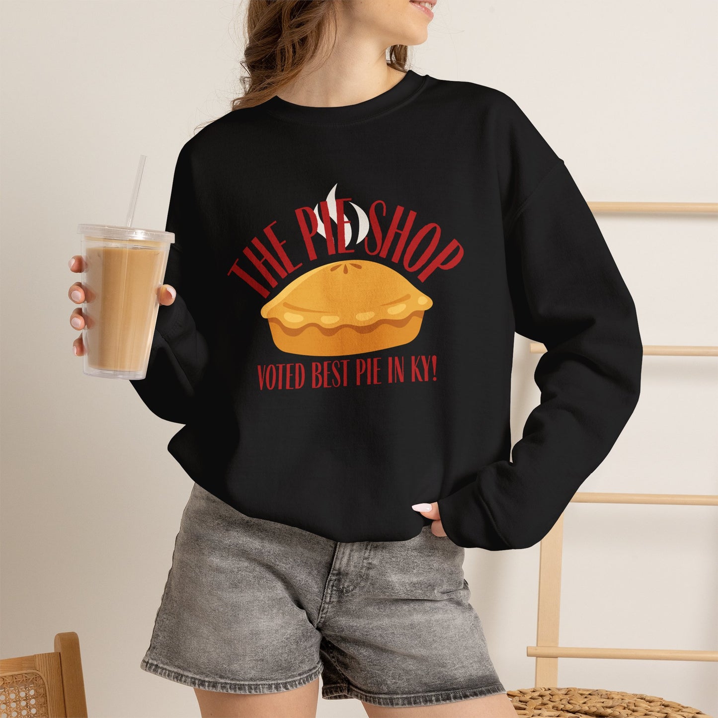 The Pie Shop Crewneck Sweatshirt - When in Rome