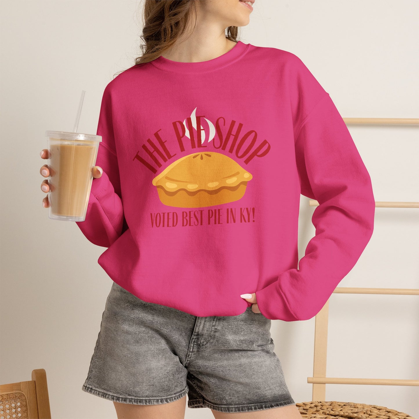 The Pie Shop Crewneck Sweatshirt - When in Rome