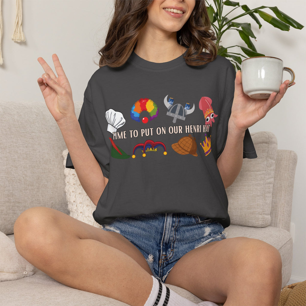 Put On Our Henri Hat T-Shirt
