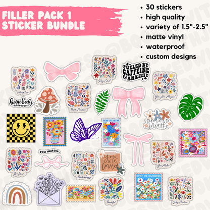 Bookish Sticker Pack