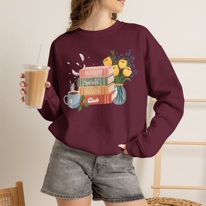 Malevolent Spirits Book Club Crewneck Sweatshirt - Ghosted Series