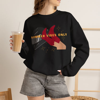 Summer Vibes Only Crewneck Sweatshirt - When in Rome