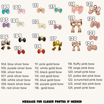 BYO Dust Plug and E-Reader Charms