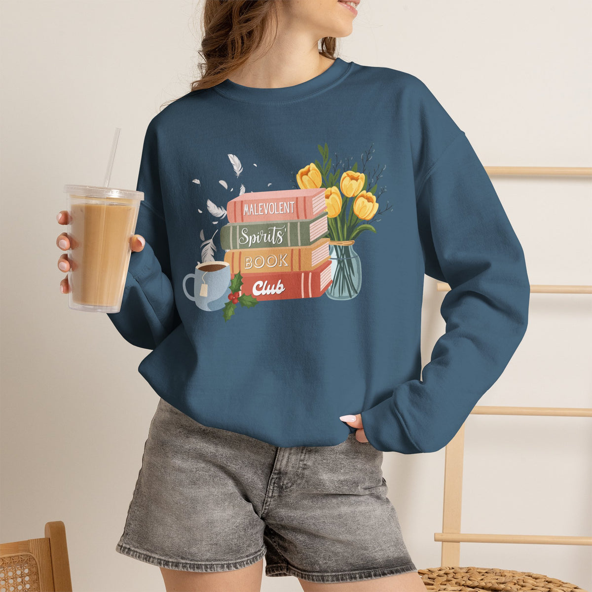 Malevolent Spirits Book Club Crewneck Sweatshirt - Ghosted Series
