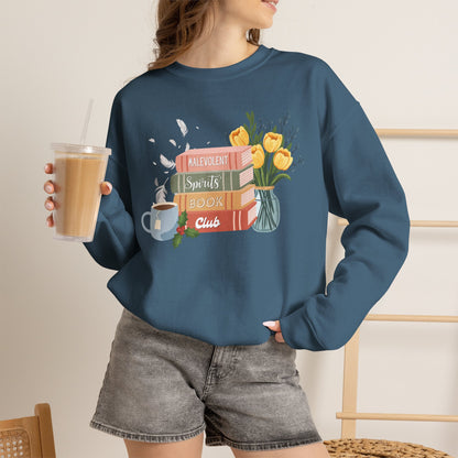 Malevolent Spirits Book Club Crewneck Sweatshirt - Ghosted Series