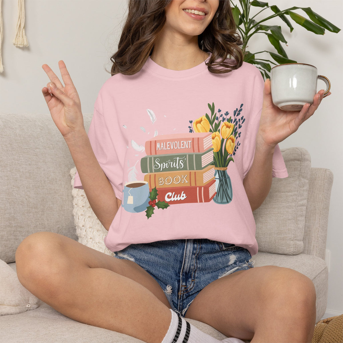 Malevolent Spirits Book Club T-Shirt - Ghosted Series