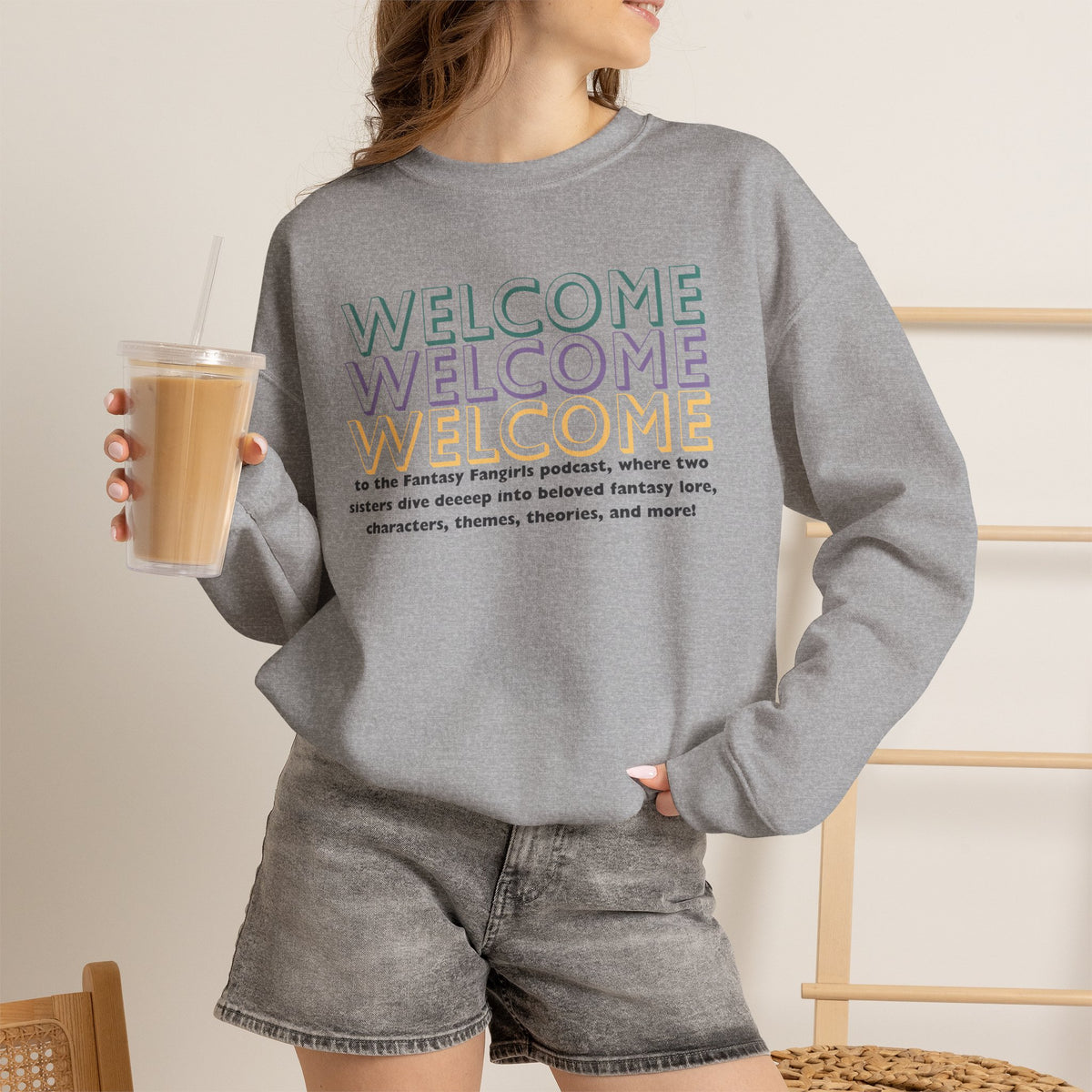 Welcome Welcome Welcome to FFG Crewneck