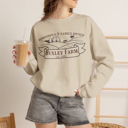 Huxley Farm Crewneck Sweatshirt - When in Rome