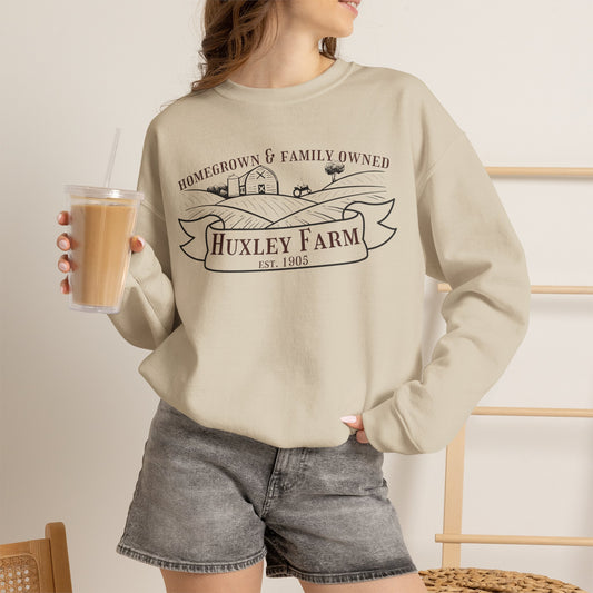 Huxley Farm Crewneck Sweatshirt - When in Rome