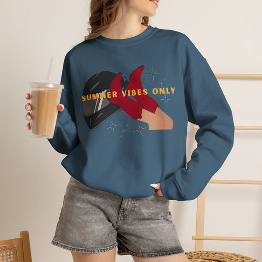 Summer Vibes Only Crewneck Sweatshirt - When in Rome