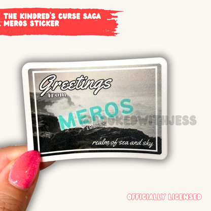 The Kindred's Curse Saga Emarion Realm Postcard Stickers