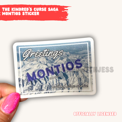 The Kindred's Curse Saga Emarion Realm Postcard Stickers