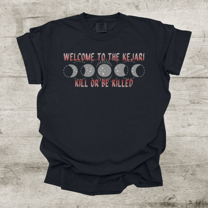 Welcome to the Kejari Shirt - Crowns of Nyaxia