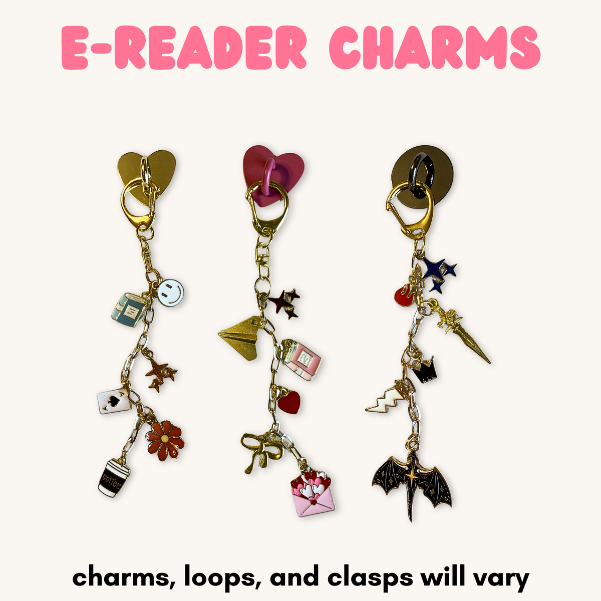 E-Reader Charms