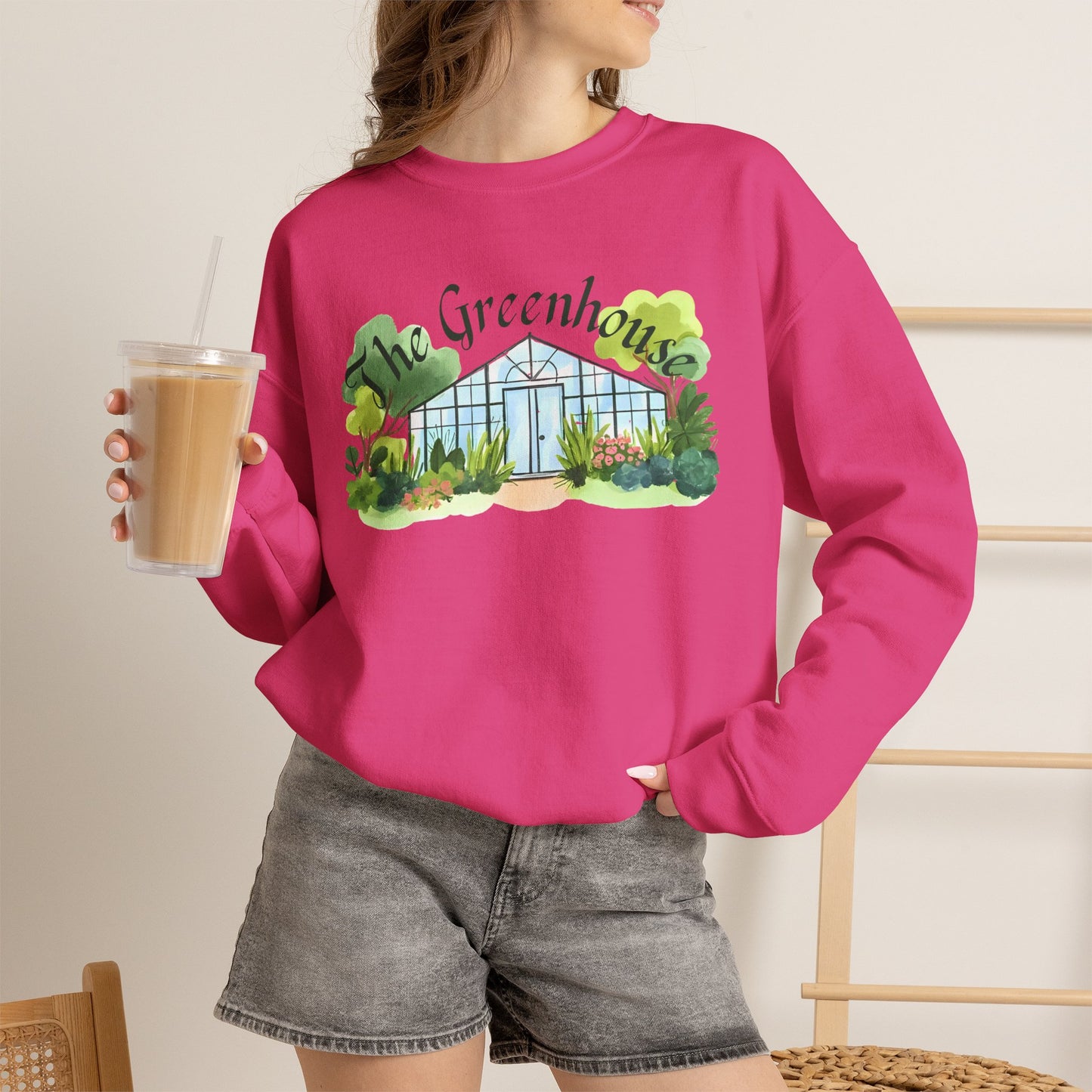 The Greenhouse Crewneck Sweatshirt - When in Rome