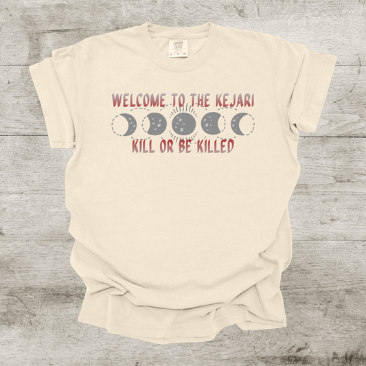 Welcome to the Kejari Shirt - Crowns of Nyaxia
