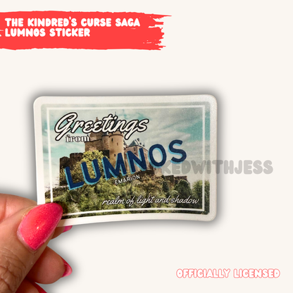 The Kindred's Curse Saga Emarion Realm Postcard Stickers