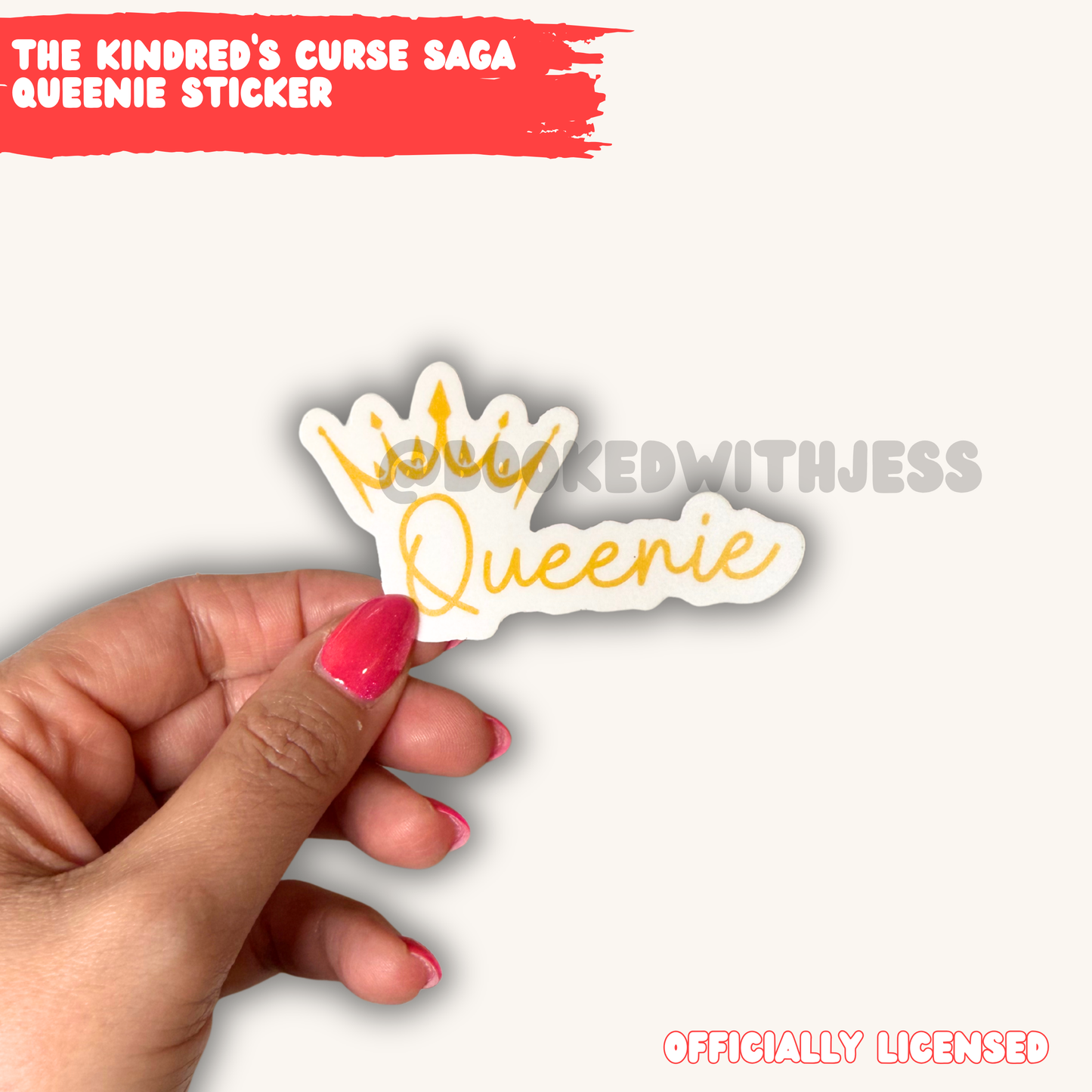 The Kindred's Curse Saga Queenie Sticker