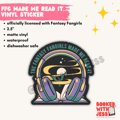 Fantasy Fangirls Vinyl Stickers