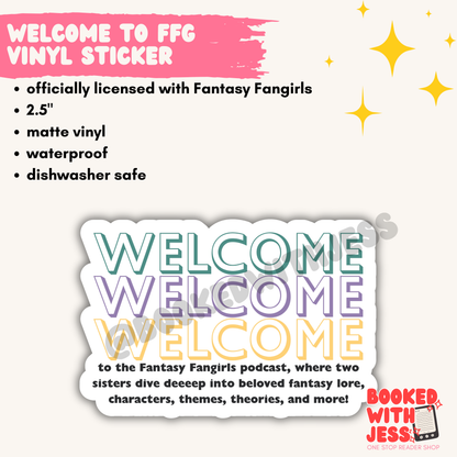 Fantasy Fangirls Vinyl Stickers