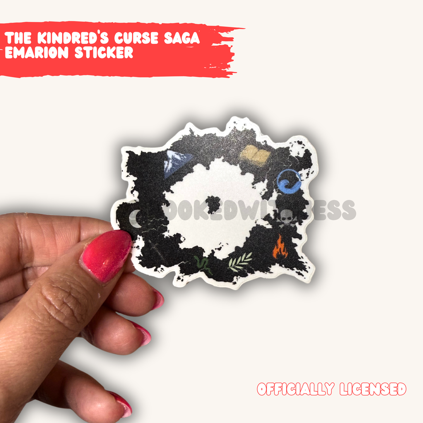 The Kindred's Curse Saga Emarion Sticker