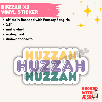 Fantasy Fangirls Vinyl Stickers