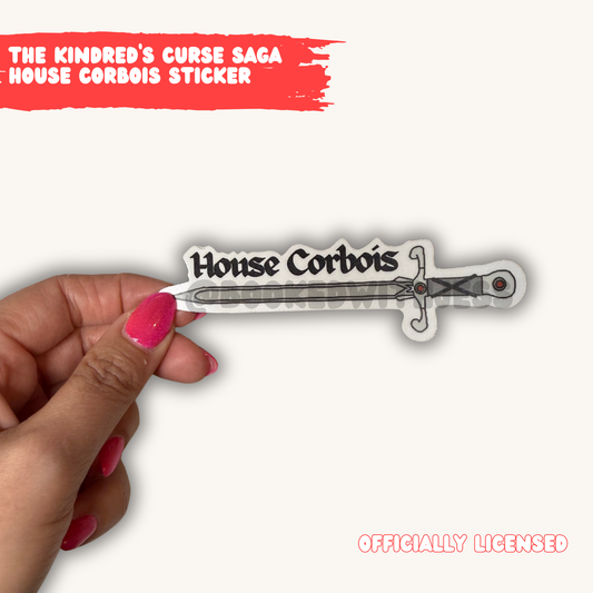 The Kindred's Curse Saga House Corbois Sticker
