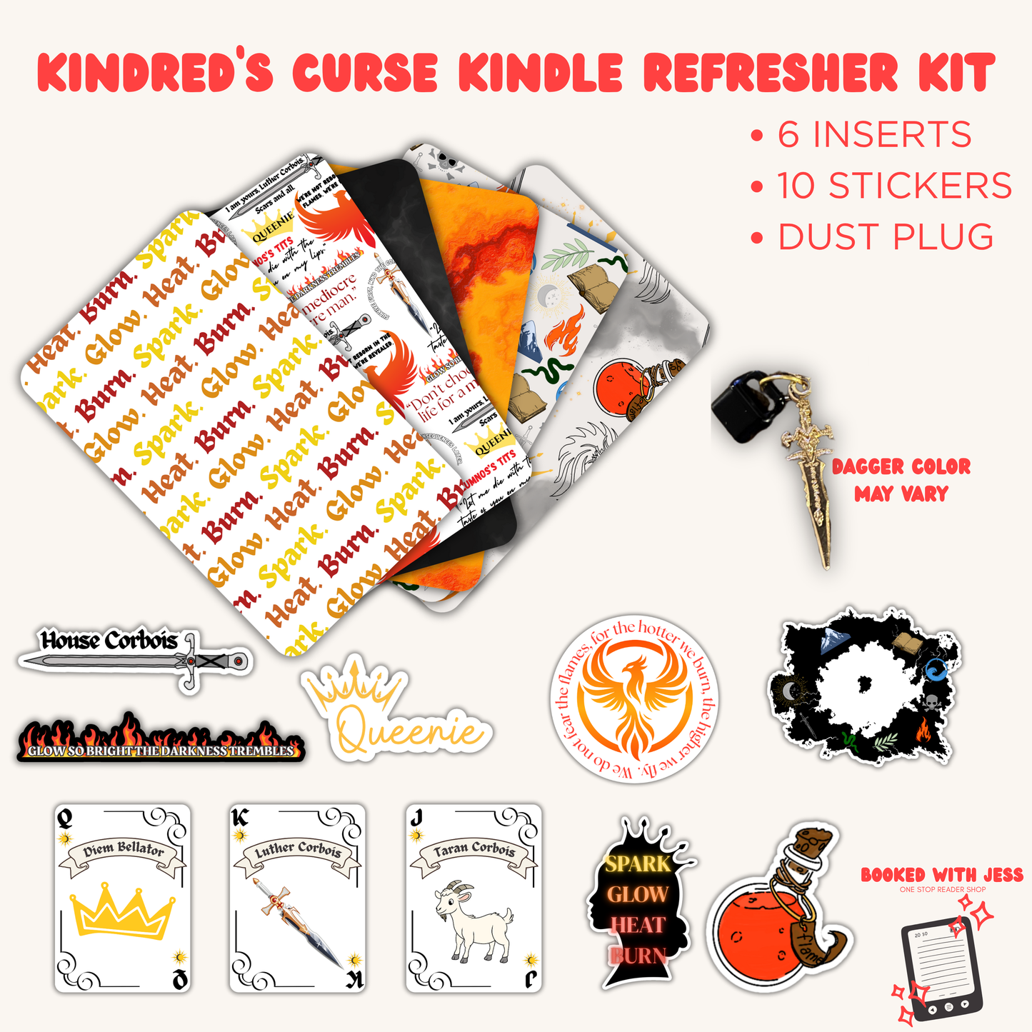 Kindred's Curse Saga Kindle Refresher Kit