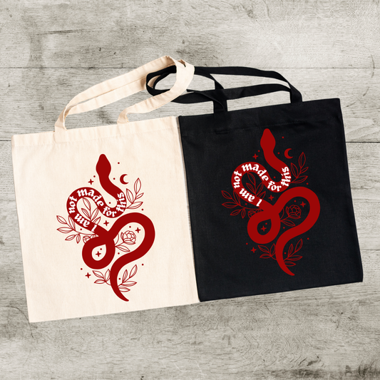 I Am Not Made For This Tote - War of Lost Hearts