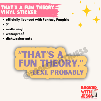 Fantasy Fangirls Vinyl Stickers