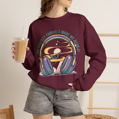 The Fantasy Fangirls Made Me Read It Crewneck