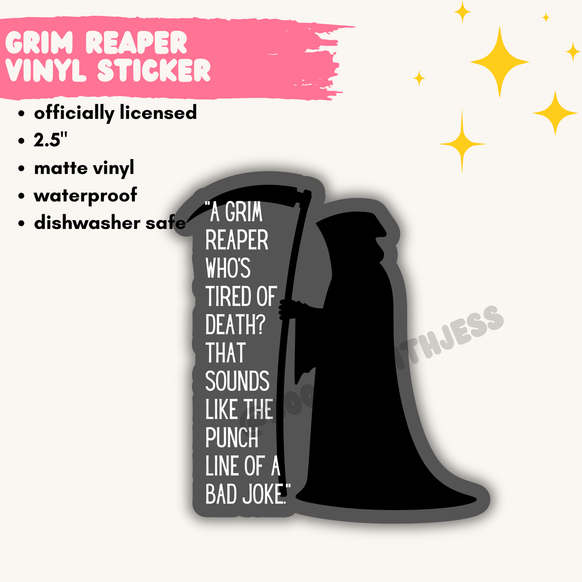 Ghosted (BK Borison) Vinyl Stickers
